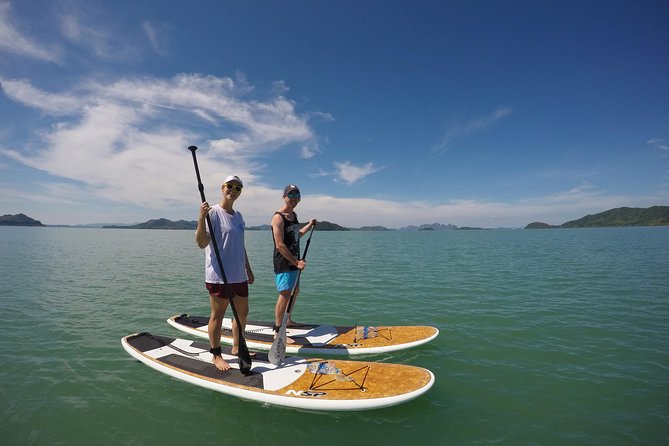 Mangroves SUP Tour Phuket - On the board: Tan’s instruction, plus the real safety requirement
