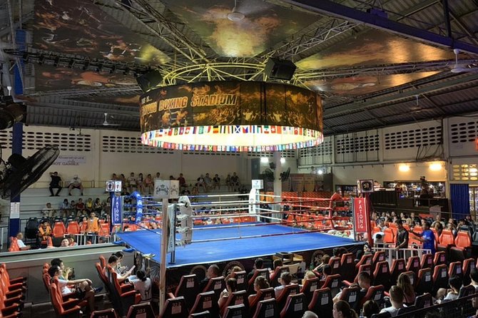 Muay Thai Boxing Match Action – Patong Stadium - After the fights: included time in the Patong Beach area