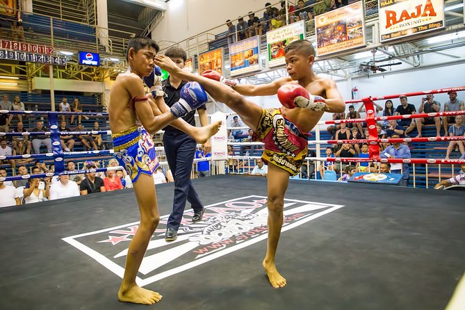 Muay Thai Boxing Match Action – Patong Stadium - Ringside vs stadium seats: how to choose the right view
