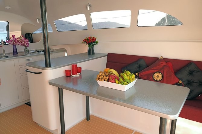 New Power catamaran for Phang Nga and Phi Phi island excursions - Boat Comfort Details That Change Your Day