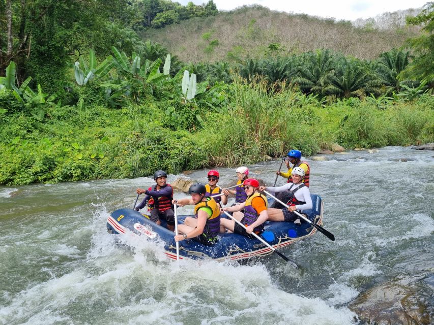 Pa Tong: Rainforest Day Trip with Cave, Rafting, ATV & Lunch - Bamboo rafting + lunch: a smart reset between adrenaline bursts