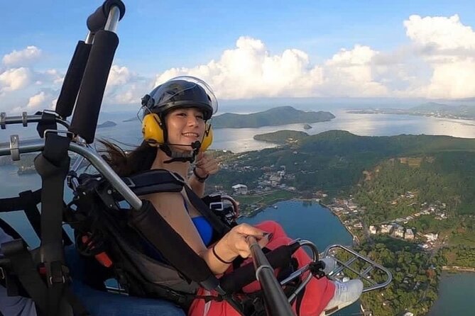 Paramotor Phuket - How a tandem paramotor flight works over Phuket (no training needed)