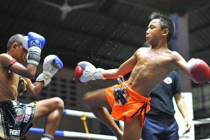 Patong Boxing Stadium - Getting there from Patong: A/C pickup and the 9 pm start