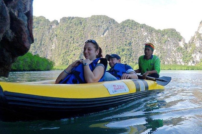 Phang Nga Bay (James Bond Island) & Monkey Cave · by Long tail Boat - Ta-Lu Island sea canoeing option and Ao Phang Nga National Park