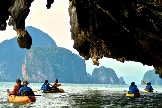 Phang Nga Bay National Park Tour from Phuket including Sea Cave Canoeing - James Bond Island and Khao Ping Kan: iconic, crowded, still worth it