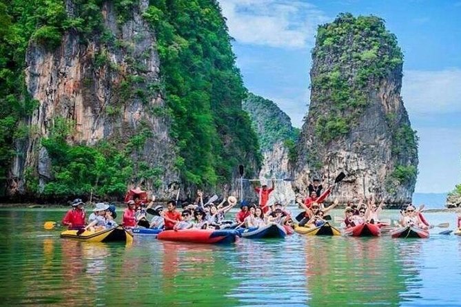 Phang Nga Bay Premium Trip Speed Boat Tour - James Bond Island, Hong Island, Lawa Island, and limestone caves by speedboat