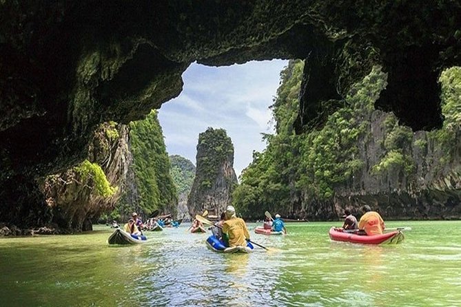 Phang Nga Bay Premium Trip Speed Boat Tour - The sunset canoe ride: a calmer end to a busy day
