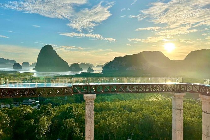 Phang Nga Bay Skywalk at Samet Nangshe Admission Ticket - Ticket check, shoe covers, and the easy flow