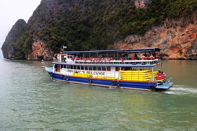 Phang Nga Bay Starlight by John Gray Sea Canoe - Stop 2: Sunset Meal at Koh Panak Cave