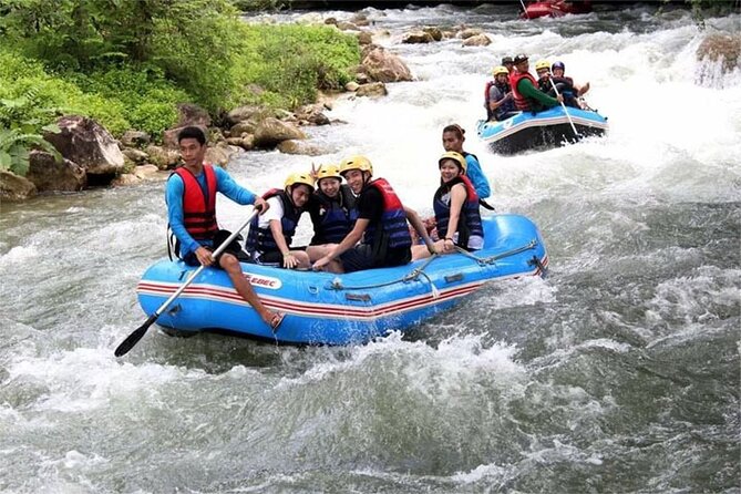 Phang Nga Tour with White Water Rafting and Zipline - Riverside Thai lunch, fresh fruit, and a waterfall break