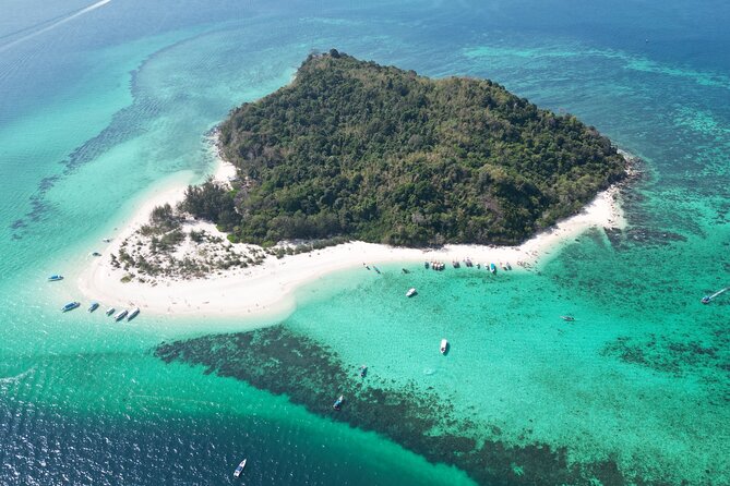 Phi Phi 1 Day tour by speed catamaran with Phuket transfers - Bamboo Island: the sand-and-water finish