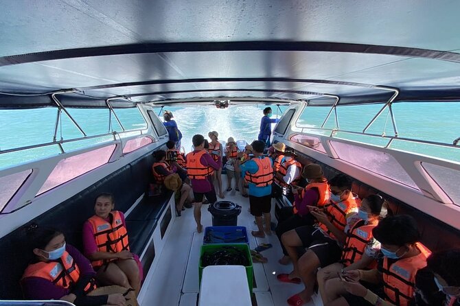 Phi Phi Island Hopping Day Trip by Speed Boat from Phuket - Pi Leh Bay: Cliffs, Shade, and Excellent Snorkeling