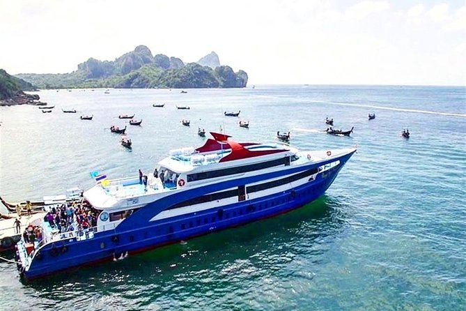 Phi Phi Island Tour by Royal Jet Cruiser with Lunch by The Sea - A morning run of teal water and onboard refreshments