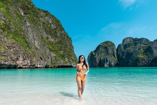 Phi Phi Islands Tour by Luxury Big Boat from Phuket - Monkey Beach and Tonsai Bay: the real-life beach time tradeoff