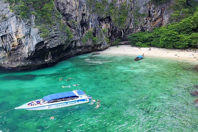 Phi Phi Khai Islands Excursion with Seaview & Lunch by speedboat - Hotel Pickup and Pier Check-In (Including Sea-Sickness Tips)