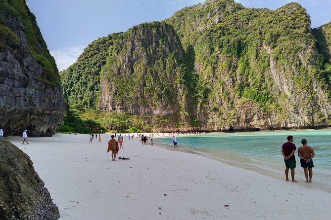 Phi Phi Snorkeling Early Day Trip, Speedboat - Phuket Sail Tours - The photo stops: Phi viewpoint, Viking Cave, and Money Beach areas