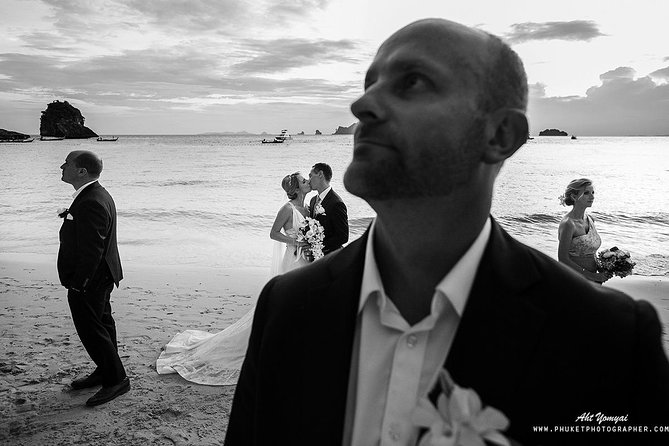 Photographer for wedding in all location of Thailand - Weather matters in Phuket, so have a plan B