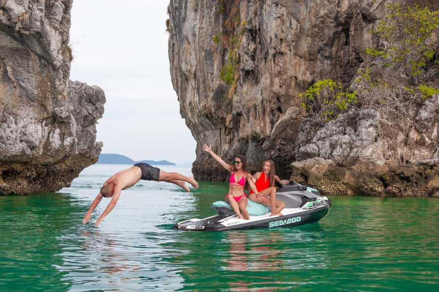 Phuket: 4 Hours Jet Ski Experience Hopping To 6 Islands - Transfers and Timing: Where the 1300 THB Extra Charge Comes In