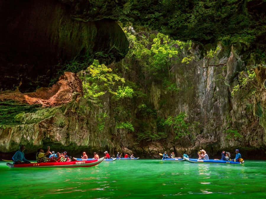 Phuket: 7 Wonders of Phang Nga Bay 6-Islands Tour - Hong Island Sea Caves: The Canoeing Moment You’ll Remember