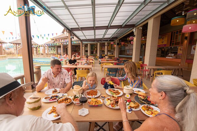Phuket: Andamanda Water Park Admission Ticket - Adult Breaks: Swim-Up Bars for Downtime