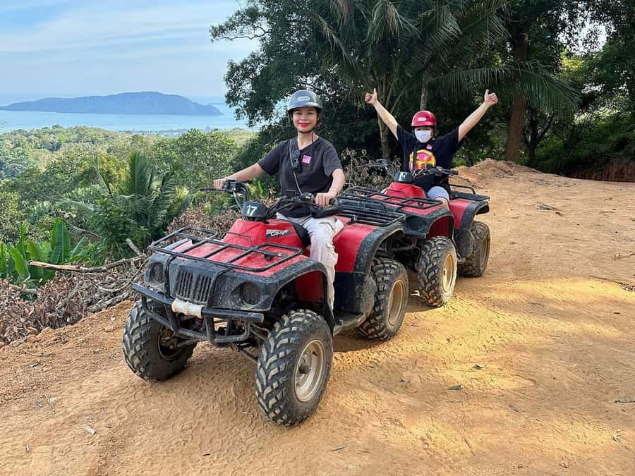 Phuket: ATV and Zipline Panoramic Adventure - Zipline over Phuket’s jungle: harness up and start flying