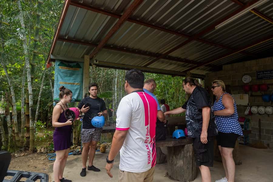 Phuket: ATV Quad and Bamboo Rafting in Khao Lak - Free photo service makes this easier to enjoy