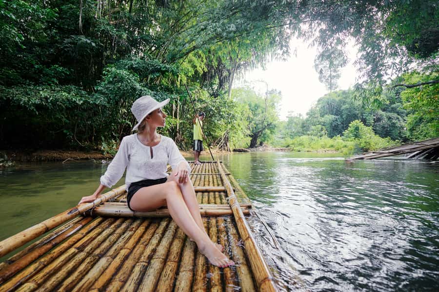 Phuket: Bamboo & Water Rafting with Phang Nga Bay Viewpoint - Monkey Cave: Feeding, Wildlife Viewing, and Photo Time