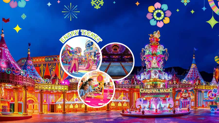 Phuket: Carnival Magic Show and Dinner Combo - Food at Themed Eateries: Dinner Isn’t Automatically Included Here