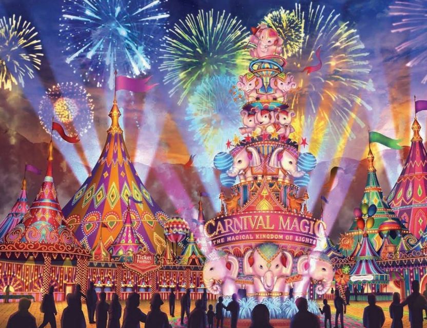 Phuket: Carnival Magic Show Entry Ticket - Carnival-Style Attractions: Games, Street Performance, and Rides