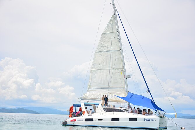 Phuket Catamaran Snorkel & Sunset: Coral & Racha - On-board lunch and coffee/tea at 12:20 pm: the break that keeps the day from unraveling