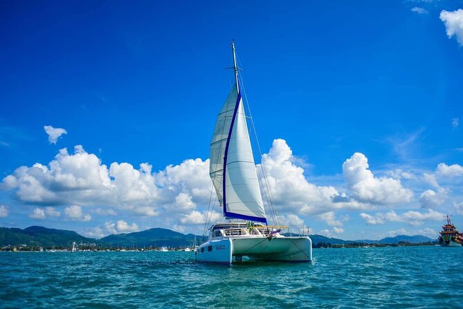 Phuket Catamaran Snorkel & Sunset: Coral & Racha - Returning via Chalong Bay: expect a short transfer and real Phuket traffic