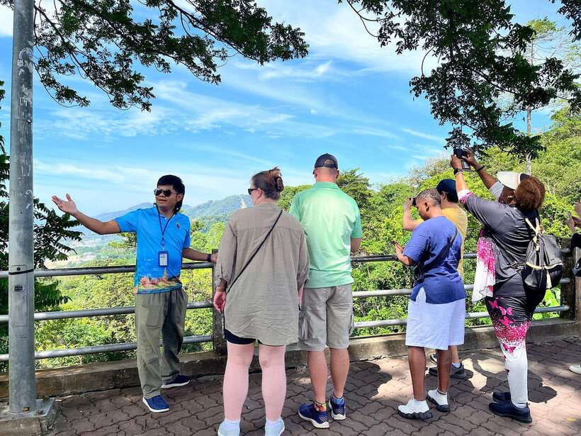 Phuket:City Tour,Big Buddha, Forest Safari Tiger Park Canopy - Phuket Town walking: Sino-Portuguese streets, cafes, and a simple food break