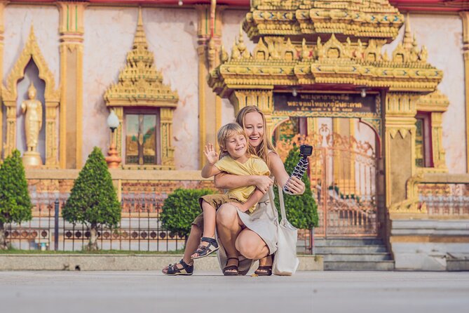 Phuket City Tour & Elephant Sanctuary – Town, Temple, Food & View - Wat Chalong: temple learning, lotus folding, and fortune-stick fun