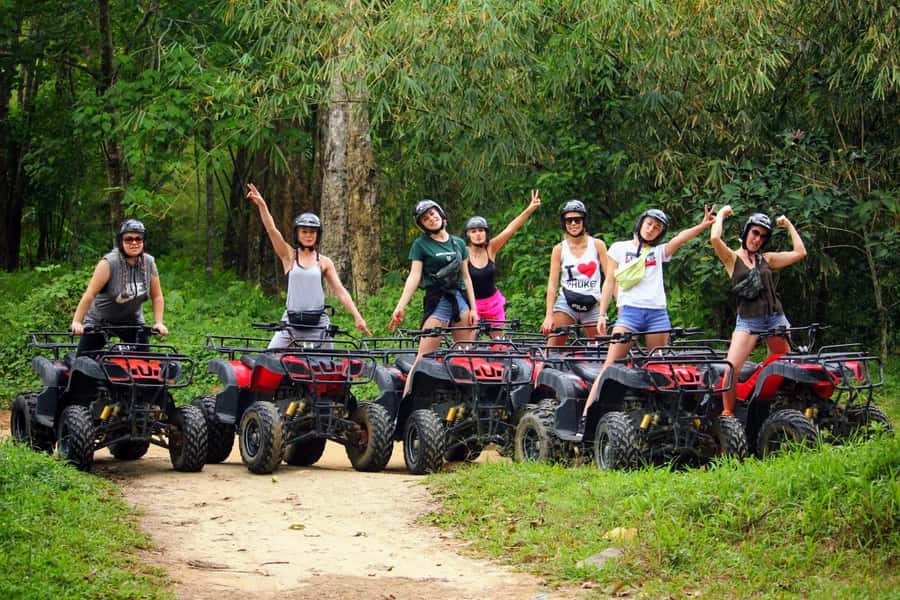 Phuket City Tour with ATV Adventure and Elephant Feeding - Kathu ATV Adventure: 30 minutes of real grit