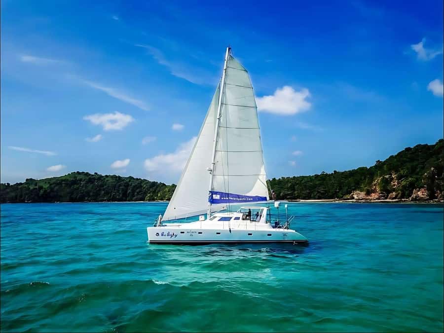 Phuket: Coral and Racha Islands Catamaran Cruise with Lunch - Coral Island Time on Phuket: Beach First, Then Optional Thrills