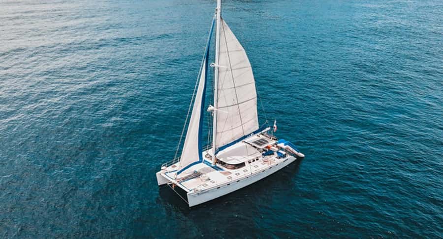 Phuket: Coral and Racha lslands Catamaran Tour with Lunch - First Van Ride, Then Time On the Water Toward Coral Island