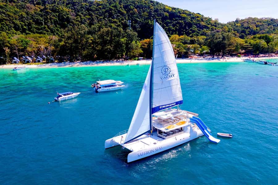 Phuket: Coral Island Day Trip and Sunset Dinner by Catamaran - Promthep Cape sunset dinner: the moment that makes the ticket worth it