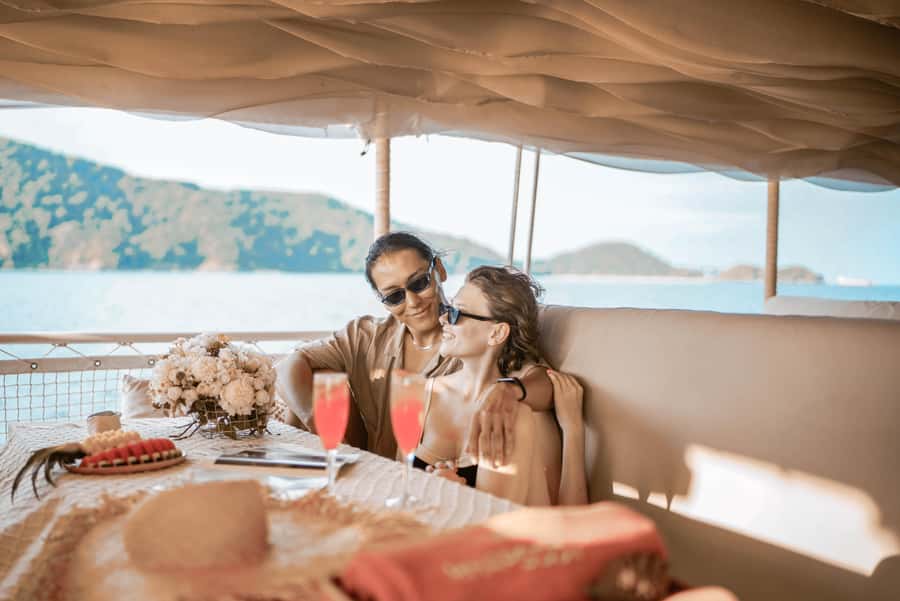 Phuket: Coral & Racha Sunset Luxury Catamaran Party Cruise - Onboard Food: Lunch Buffet Plus Afternoon Tea That Keeps You Going