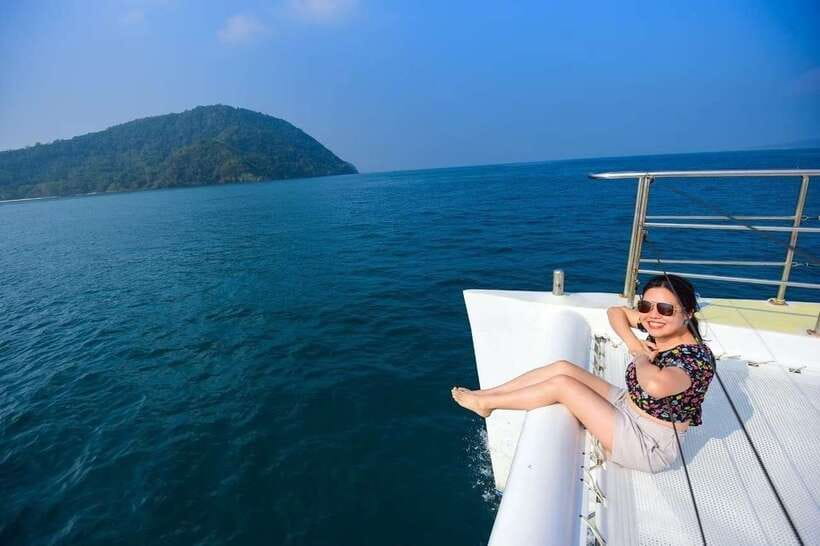 Phuket: Coral Yacht Boat Tour to Coral Island with Sunset - Promthep Cape Sunset: Amber Light and Real Timing