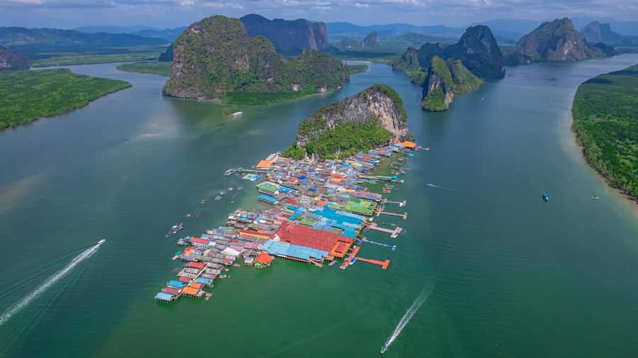Phuket: Day Trip To Phi Phi, Maya and James Bond Islands - Panyi Island lunch: fuel for the swims and walking