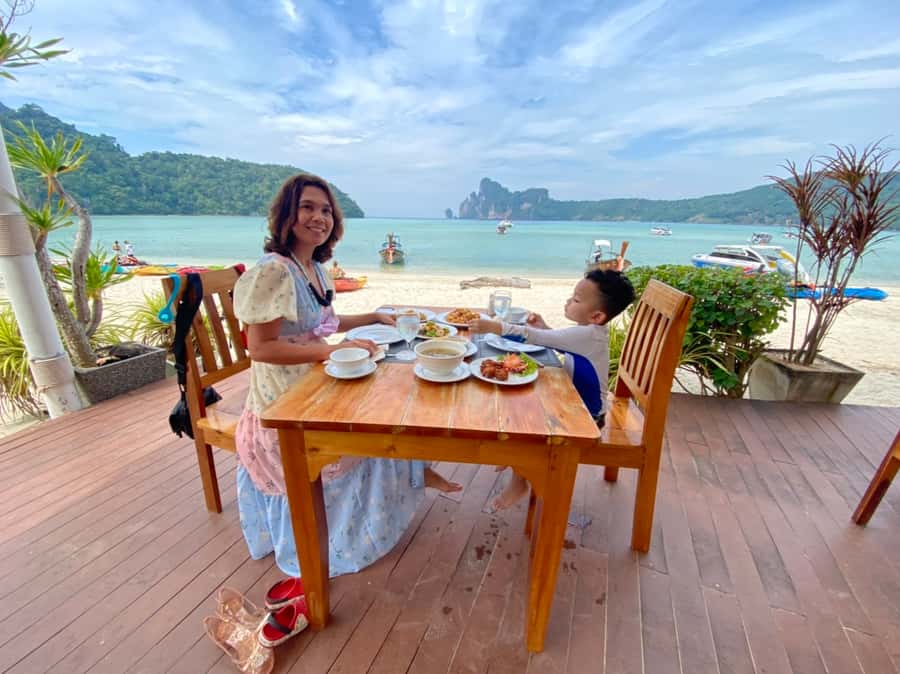 Phuket: Deluxe Phi Phi Tour by Speedboat & Lunch Buffet - Two times on the water around Phi Phi Don