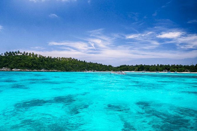 Phuket Dolphin Quest: Racha & Maiton Island Expedition - Ko Racha Noi (Racha Noi / Pirates Beach): calm water time for your best snorkeling odds