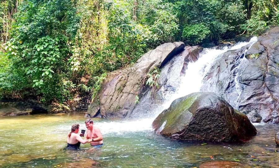 Phuket Ethical Nature Adventure: Rafting, Turtles & Elephant - Wang Kiang Koo Waterfall Bamboo Rafting: Slow Water, Real Jungle
