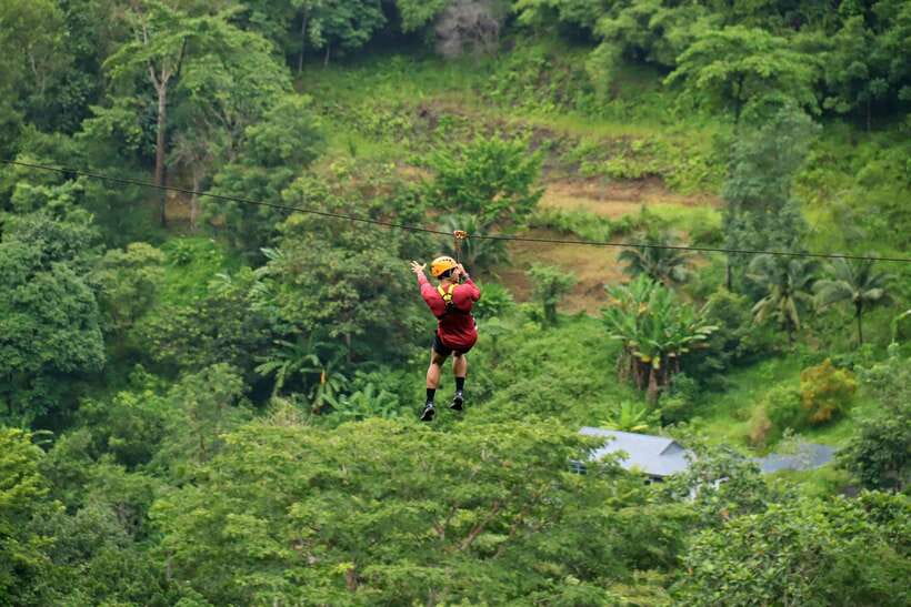 Phuket: Flying Hanuman Zipline Adventure - Meals, Fruits, and the End-Of-Course Reset