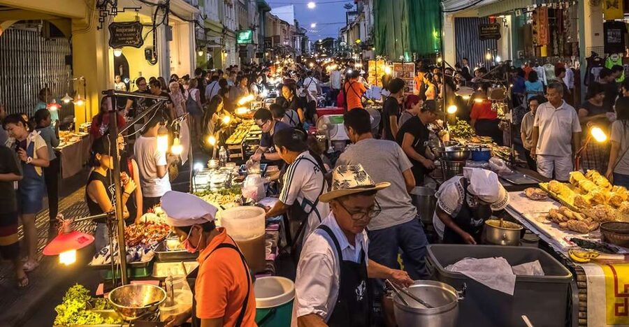 Phuket: Fully Customized Night Market Tour - Jatujak Market After Dark: Street Food Focus and Browse-Friendly Walking