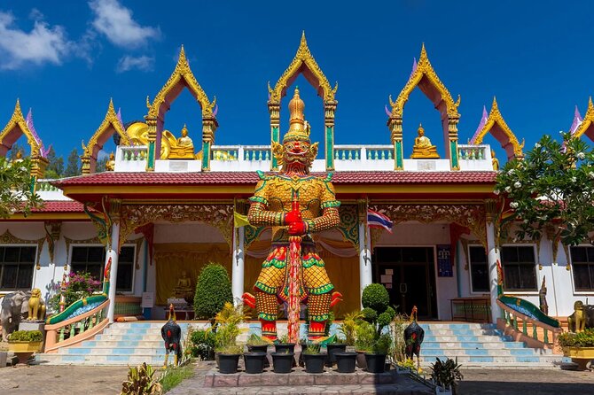 Phuket Giant Water Lilies & Temple Tour - Private & All-Inclusive - Wat Phra Thong: The Half-Buried Golden Buddha Moment