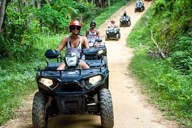 Phuket Great ATV Bike Tours - Safety and skill level: helmets, instruction, and rougher segments