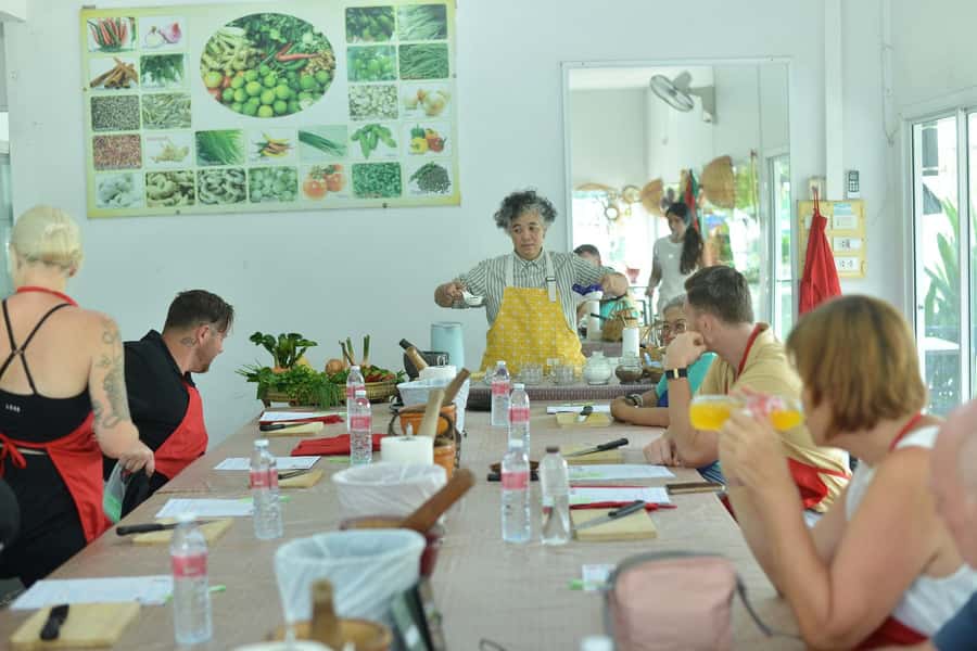 Phuket: Half Day Thai Cooking Experience with Market Tour - Small-group learning with English guidance (and printed recipes)