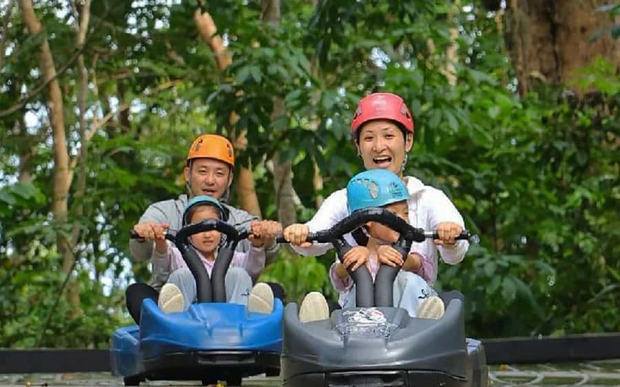 Phuket: Hanuman Luge Ticket Combined with Zipline World+ - Zipline World+: what you get besides the luge
