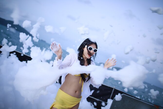Phuket: Islands Hopping Catamaran Tour with Foam Party - A catamaran day that blends reefs and deck parties